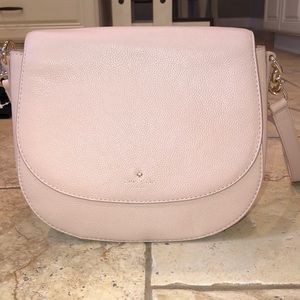 Kate Spade blush saddle bag